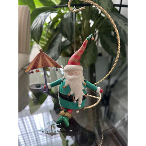 Department 56-Santa Ringy-Dingy Bell Ornament-6.5"- #37470b